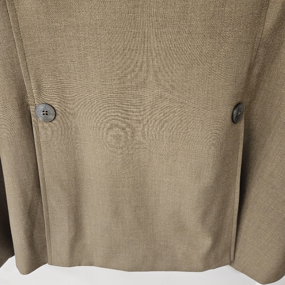 Vintage - J Jill Light Green Stretch Long Length Blazer - Size 18 - NWOT - Picture 7 of 10